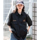 刺繍ロゴツイルワークシャツ | WEGO【MEN】 | 詳細画像19 