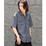 刺繍ロゴツイルワークシャツ | WEGO【MEN】 | 詳細画像25 