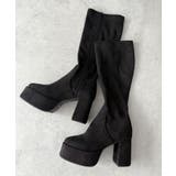 ストレッチヒールロングブーツ | WEGO【WOMEN】 | 詳細画像3 