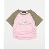 フラワーロゴラグランT | WEGO【WOMEN】 | 詳細画像11
