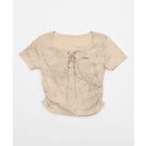 ブローチ付きレースアップT | WEGO【WOMEN】 | 詳細画像10 