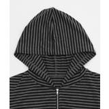 ボーダーサイドドロストWジップパーカー | WEGO【WOMEN】 | 詳細画像14