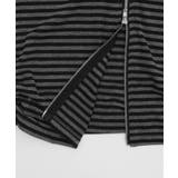 ボーダーサイドドロストWジップパーカー | WEGO【WOMEN】 | 詳細画像17