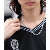 アクセ付きメッシュロゴT(SS) | WEGO【MEN】 | 詳細画像4 