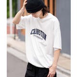 接触冷感カレッジロゴグラフィックT(SS) | WEGO【MEN】 | 詳細画像18 