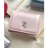 ライトピンク | イニシャルパーツミニウォレット | WEGO【WOMEN】