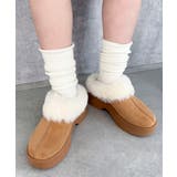 キャメル | ムートンタッチサボ | WEGO【WOMEN】