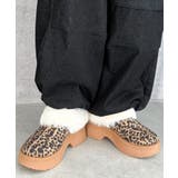 柄1 | ムートンタッチサボ | WEGO【WOMEN】