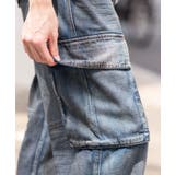 ローライズバギーフレアデニムカーゴパンツ | WEGO【MEN】 | 詳細画像7