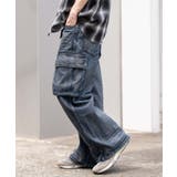 ローライズバギーフレアデニムカーゴパンツ | WEGO【MEN】 | 詳細画像11
