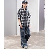 ローライズバギーフレアデニムカーゴパンツ | WEGO【MEN】 | 詳細画像13