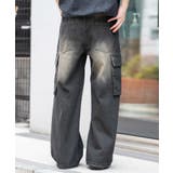 ローライズバギーフレアデニムカーゴパンツ | WEGO【MEN】 | 詳細画像16