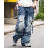 イージーマルチポケットデニムカーゴ | WEGO【MEN】 | 詳細画像9