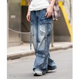 イージーマルチポケットデニムカーゴ | WEGO【MEN】 | 詳細画像12