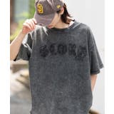 ブラック | スノーウォッシュダメージアップリケT(SS) | WEGO【MEN】
