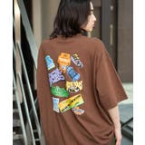 ブラウン | 別注BENDAVISクールタッチグラフィックT(SS) | WEGO【MEN】