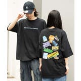 ブラック | 別注BENDAVISクールタッチグラフィックT(SS) | WEGO【MEN】