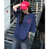 ネイビー | 別注BENDAVISクールタッチワンポイントT(SS) | WEGO【MEN】