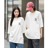 ホワイト | 別注BENDAVISクールタッチワンポイントT(SS) | WEGO【MEN】