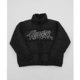 ブラック | パファーグラフィックブルゾン | WEGO【MEN】