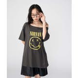 NIRVANA別注オフショルビッグT | WEGO【WOMEN】 | 詳細画像5
