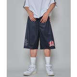 ブラック | メッシュライングラフィックショーツ | WEGO【MEN】