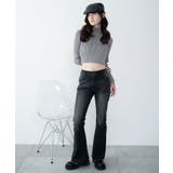 リブハイネックショートニット | WEGO【WOMEN】 | 詳細画像5 