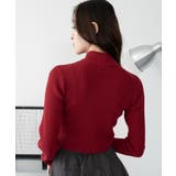 リブハイネックショートニット | WEGO【WOMEN】 | 詳細画像11 