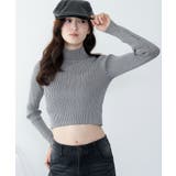 リブハイネックショートニット | WEGO【WOMEN】 | 詳細画像20 