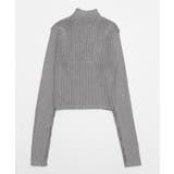 リブハイネックショートニット | WEGO【WOMEN】 | 詳細画像26 