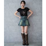 ベルト付デニムプリーツスカパン | WEGO【WOMEN】 | 詳細画像10 