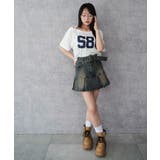 ベルト付デニムプリーツスカパン | WEGO【WOMEN】 | 詳細画像15 