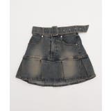 ベルト付デニムプリーツスカパン | WEGO【WOMEN】 | 詳細画像17 