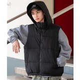 ブラック | 2WAYパファーベスト | WEGO【MEN】