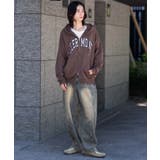 グラフィックロゴダブルZIPパーカー | WEGO【MEN】 | 詳細画像3