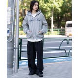 グラフィックロゴダブルZIPパーカー | WEGO【MEN】 | 詳細画像7