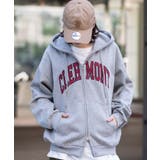 グラフィックロゴダブルZIPパーカー | WEGO【MEN】 | 詳細画像43