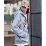 グラフィックロゴダブルZIPパーカー | WEGO【MEN】 | 詳細画像44