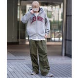 グラフィックロゴダブルZIPパーカー | WEGO【MEN】 | 詳細画像48