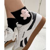 ぬいぐるみアンクルパイルソックス | WEGO【WOMEN】 | 詳細画像4 