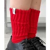 タグデザインボリュームリブソックス | WEGO【WOMEN】 | 詳細画像1 