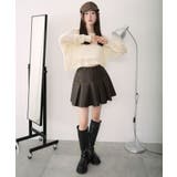 ヴィンテージライクPUプリーツスカパン | WEGO【WOMEN】 | 詳細画像2 