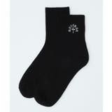 クロス刺繍ロゴソックス | WEGO【MEN】 | 詳細画像9 