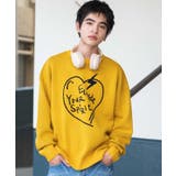 イエロー | ジャガードグラフィックプルオーバー | WEGO【MEN】