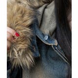 ファーフードデニムショートブルゾン | WEGO【WOMEN】 | 詳細画像5