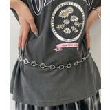 Lフラワーモチーフチェーンベルト | WEGO【WOMEN】 | 詳細画像1