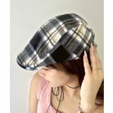 ブラック | Lタータンチェックハンチング | WEGO【MEN】