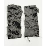 グレー | ダメージデザインアームカバー | WEGO【WOMEN】