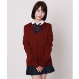 ワイン | ベーシックニットセーター | WEGO【WOMEN】