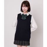 ネイビー | ベーシックニットベスト | WEGO【WOMEN】